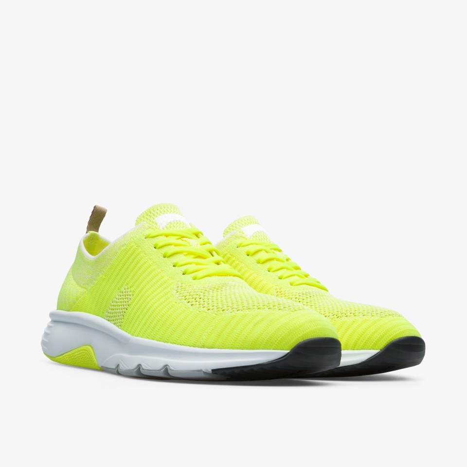 Camper Drift Yellow - Camper Mens Sneakers ||3096-MDQXZ||